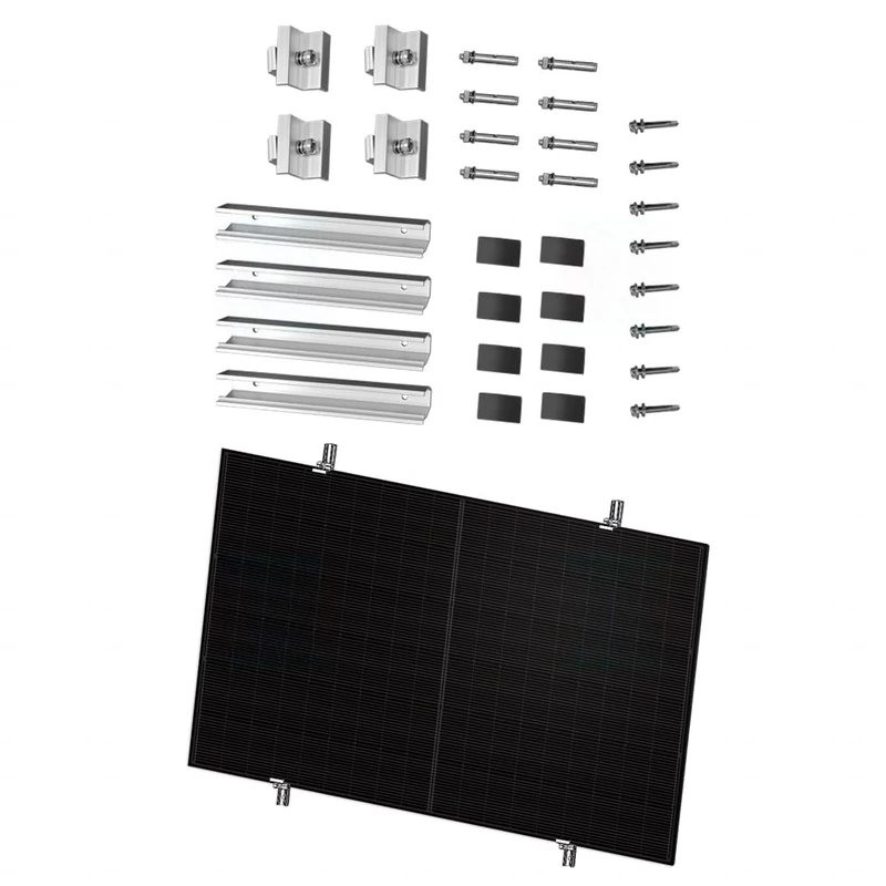 Haier Premium Bracket for Wall/Facade and Fence for Plug Solar Systems/Balcony Power Plants