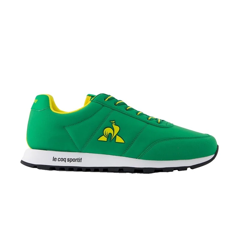 Le Coq Sportif Unisex's Racerone_2 Sneaker, Fern Green Maize, 6 UK
