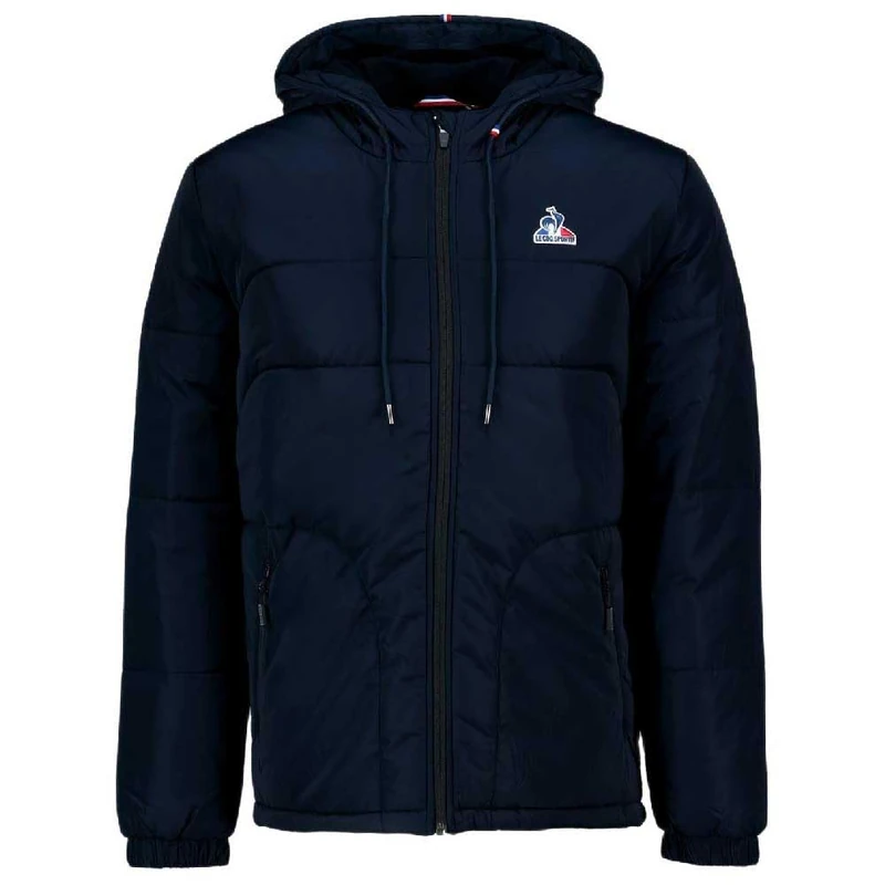 Le Coq Sportif Men's Ess Doudoune Heavy Jacket, Blue, XXL