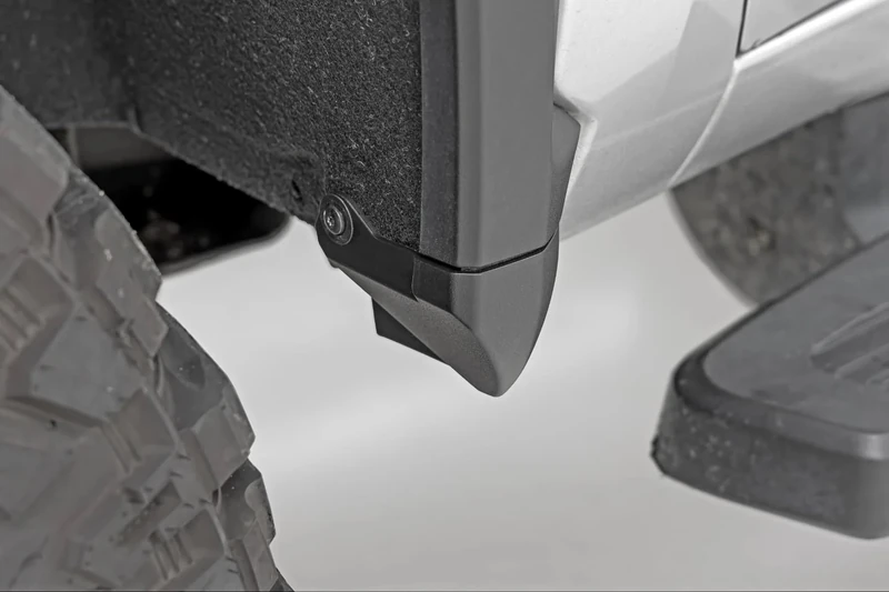 Rough Country Mud Flap Delete for Chevy Silverado 2500/3500HD (2020-2025) - Front & Rear, Set of 4