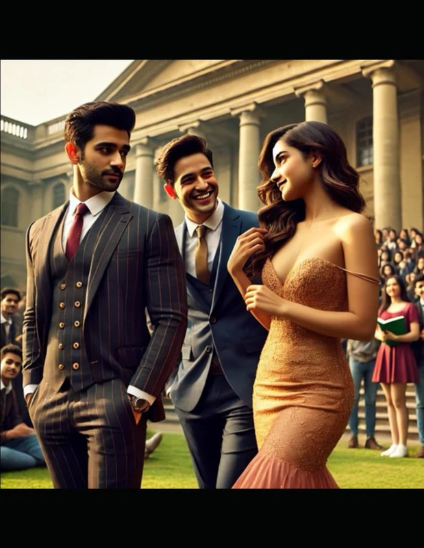 The Collage Love Triangle