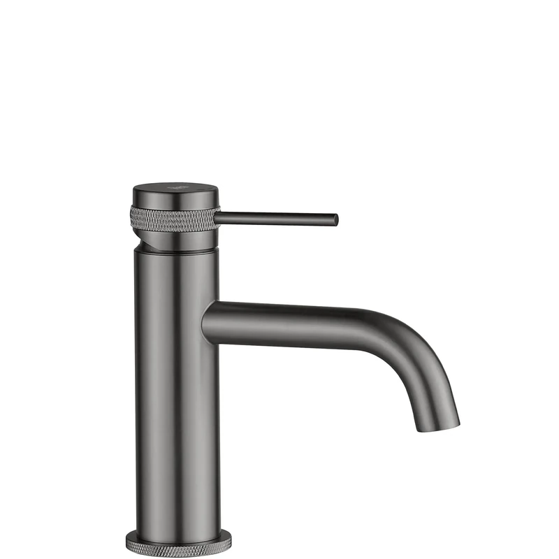Rea Titanium Bathroom Sink tap Lungo Grip Low REA-B8778