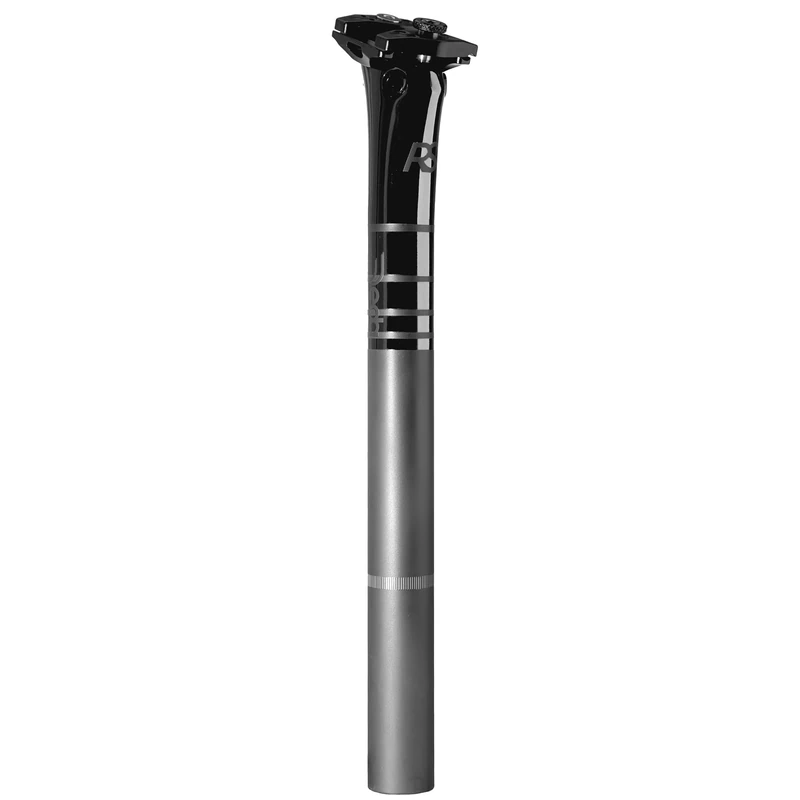 Deda Elementi RS Carbon Seatpost, POB (Polish on Black), ø31.6mm (350mm), 0mm Setback (In-Line)