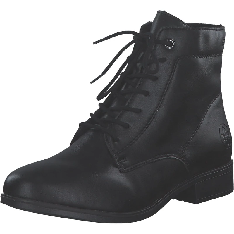 Rieker Women's 77030 Lace-Up Boots, Black, 42 EU, black, 8 UK