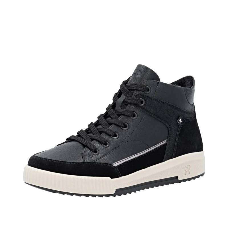 Rieker Women's W0171 Lace-Up Boots, Black, 40 EU, black, 6.5 UK