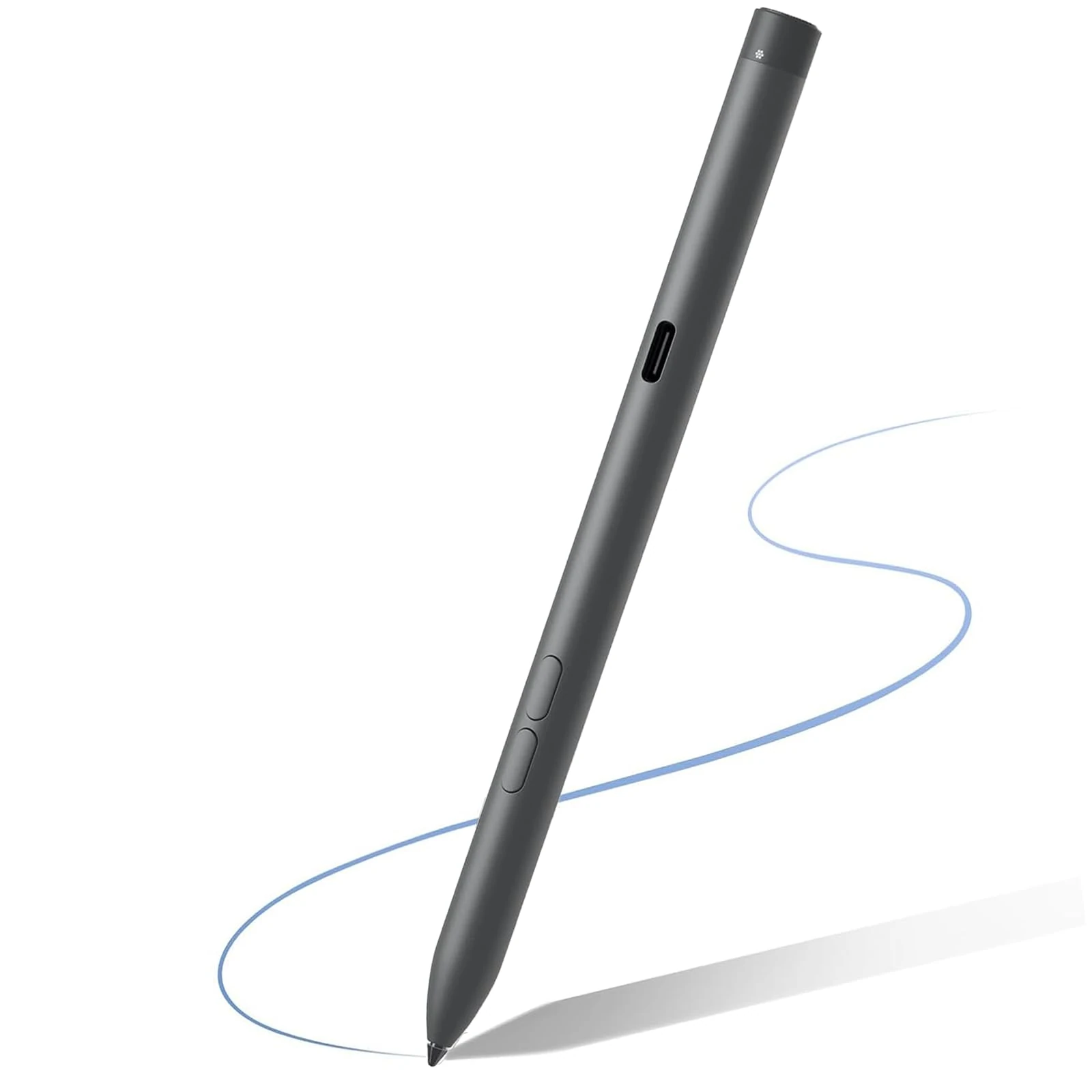 Active Pen PN7522W for Dell PN7522W Premier Rechargeable Active Pen, Active Stylus for PN5122W for Dell 2 in 1 Laptop, Latitude 3340 5310 7210,for Inspiron 7420 7425, XPS(Black)