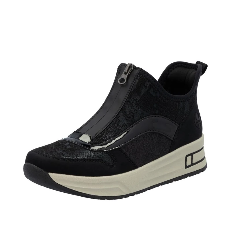 Rieker Ladies N8151 Short Boots Black 36 EU, black, 3.5 UK