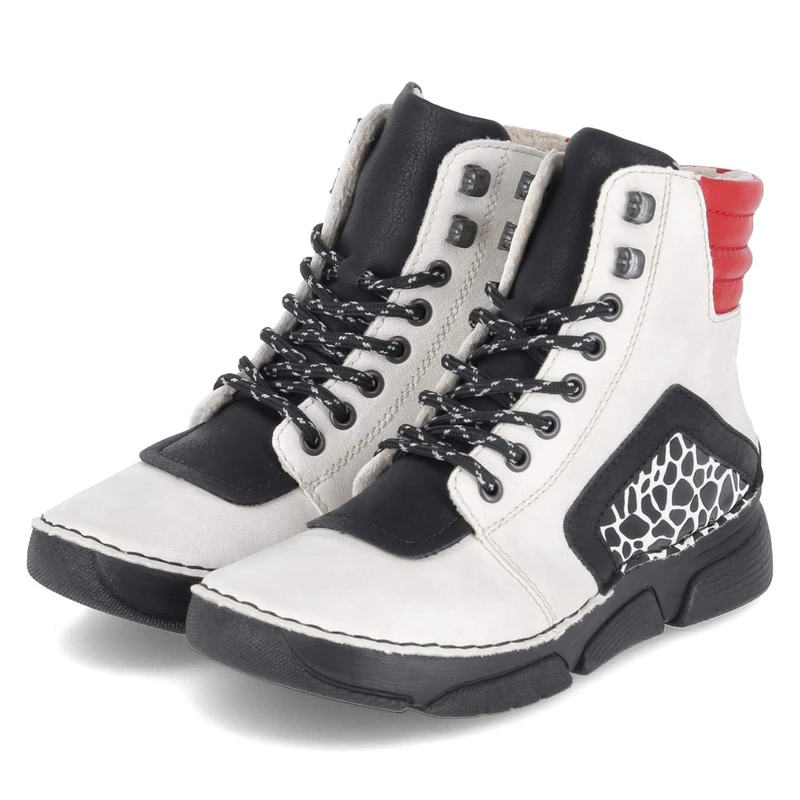 Rieker Adult Master-Artikel HWK Women's Boots Other, Beige Combi, 6 UK