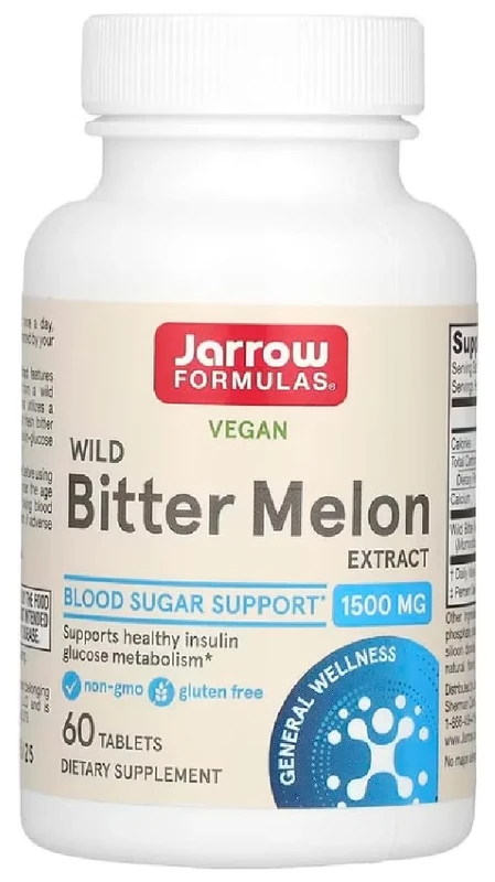 JARROWS Jarrow Formulas - Wild Bitter Melon Extract | 1500 mg to Support Metabolism - 60 Tablets