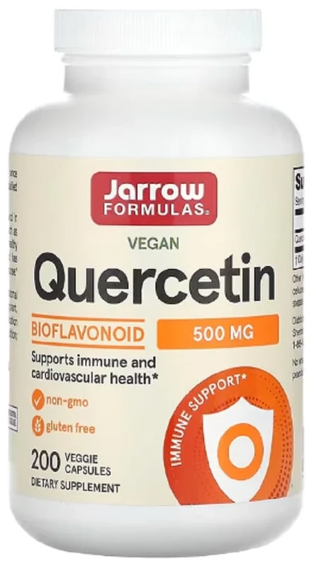 Jarrow Formulas - Quercetin | 500 mg for antioxidant Support and Cellular Health - 200 Capsules