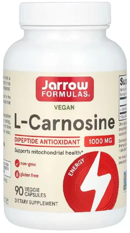 Jarrow Formulas - L-Carnosine | Supports Cell Health and Aging processes - 90 Capsules