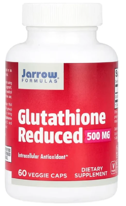 JARROWS Jarrow Formulas - Glutathione Reduced | 500 mg to Support detoxification - 60 Capsules