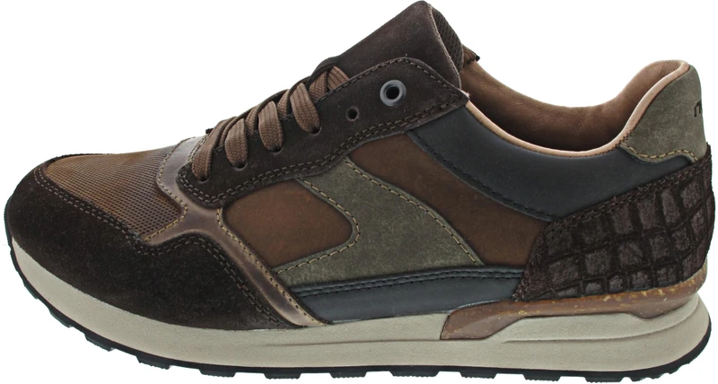 Rieker Men's U0313 Low Trainers, Brown, 43 EU, Brown, 9 UK