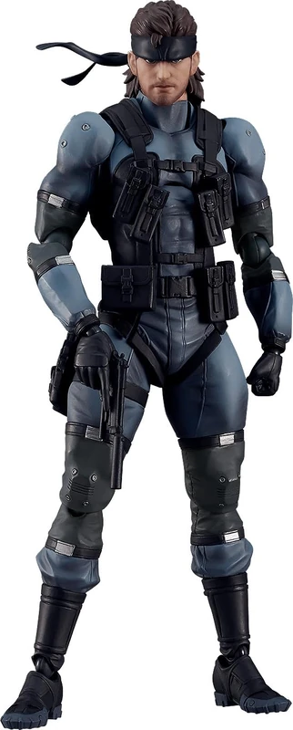 Max Factory Metal Gear Solid 2: Sons of Liberty - Solid Snake (MSG2 Ver.) Figma Upgraded Edition Figure