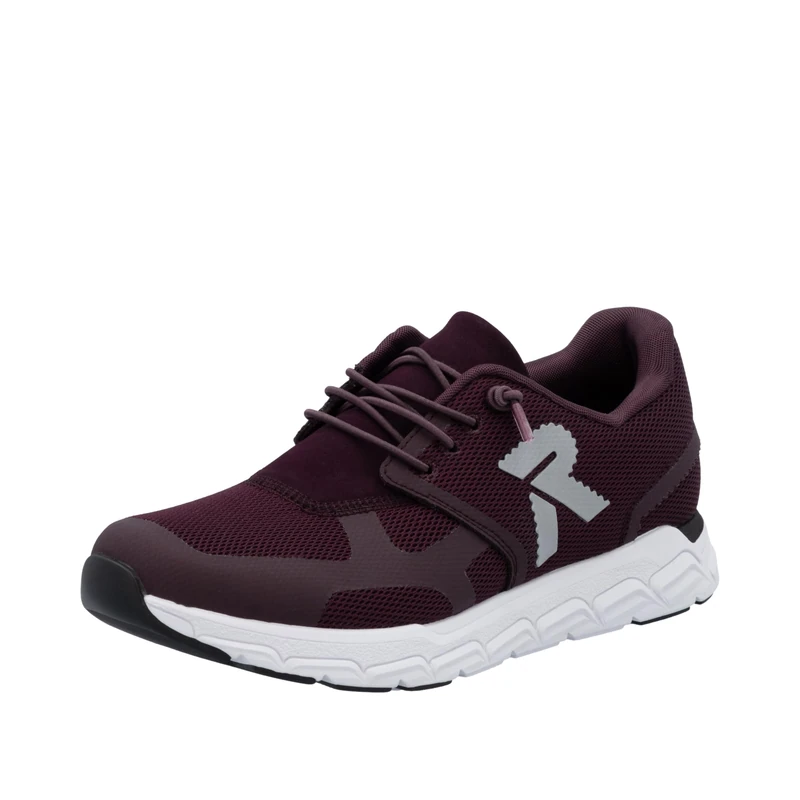 Rieker Low Trainers, White, red, 5 UK