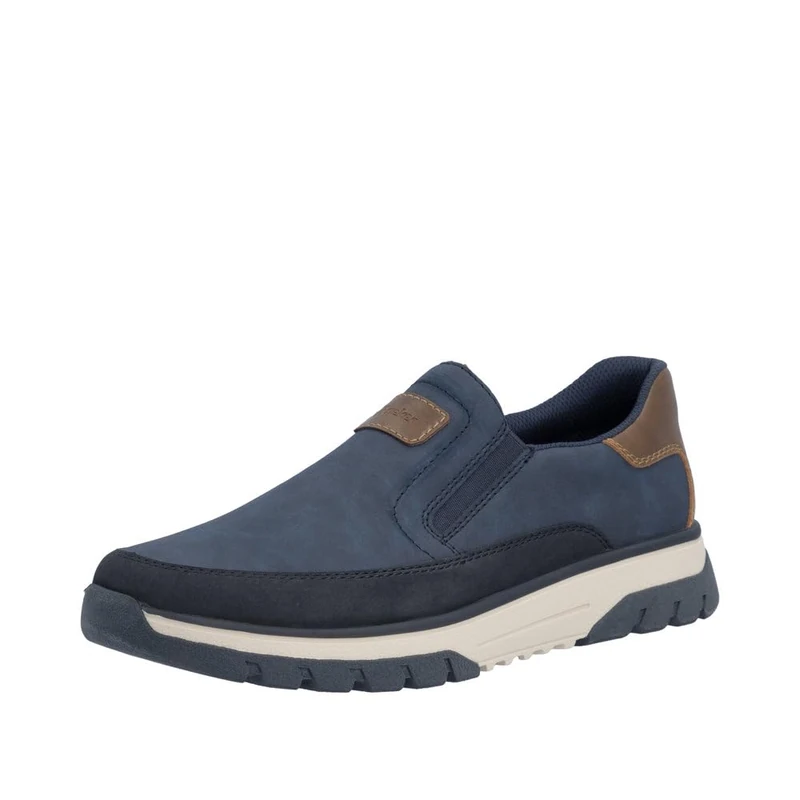 Rieker Men's B9350 Slippers, blue, 11 UK