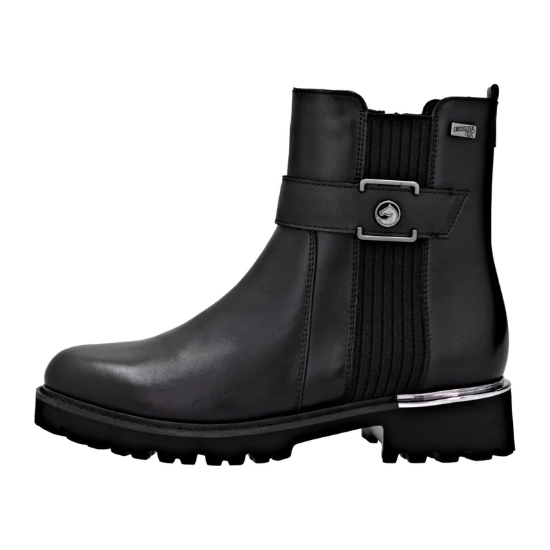 Remonte Women's D8654 Chelsea Boots, black, 9 UK