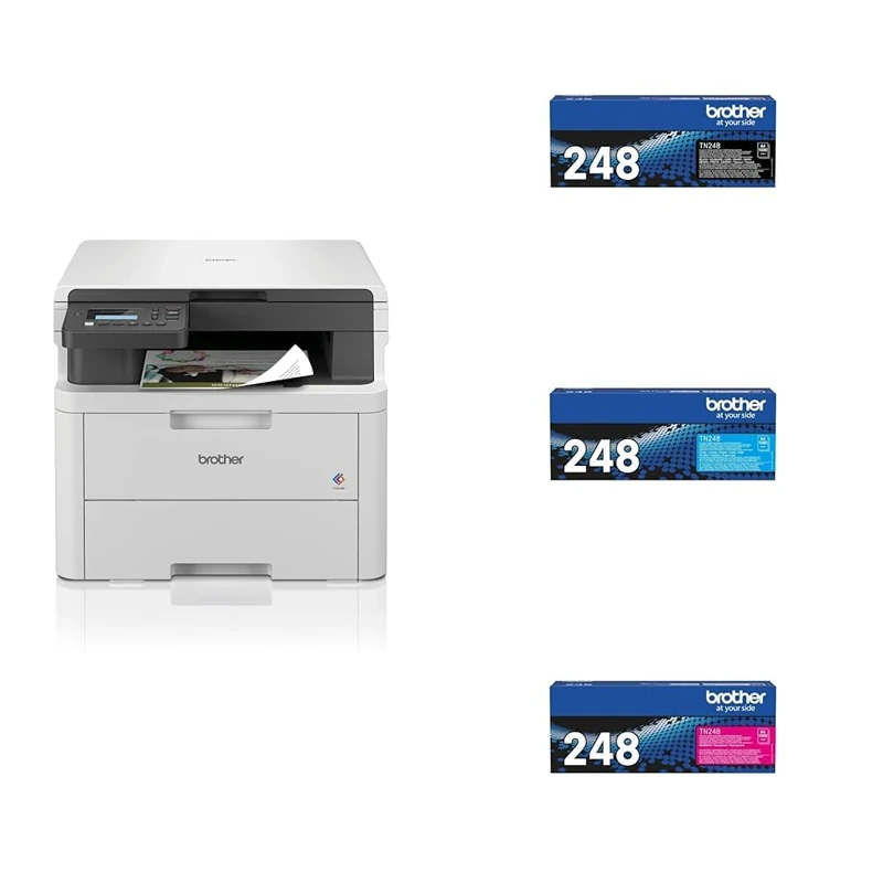 BROTHER DCPL3520CDW + Kit 4 toner TN248