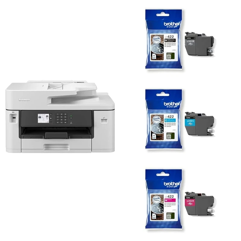 BROTHER MFCJ5340DW + Kit 4 ink cartridges LC422