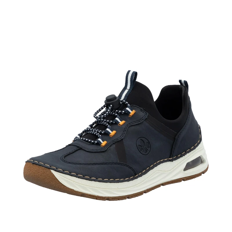 Rieker Women's 44551 Slippers, Blue, 40 EU, Blue, 6.5 UK