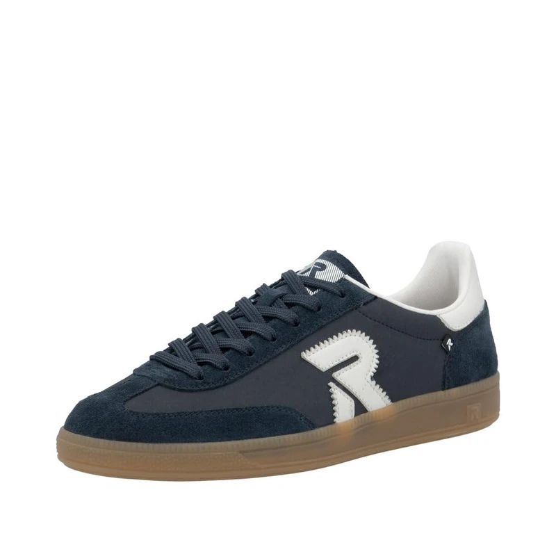 Rieker Men's U2200 Low Trainers, Blue, 45 EU, Blue, 10.5 UK