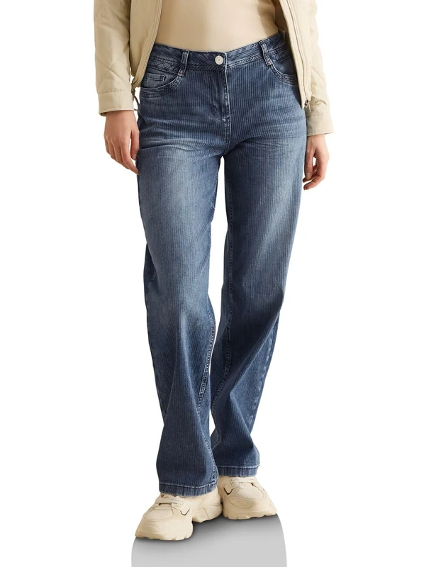 Cecil Women's Straight Leg Jeans