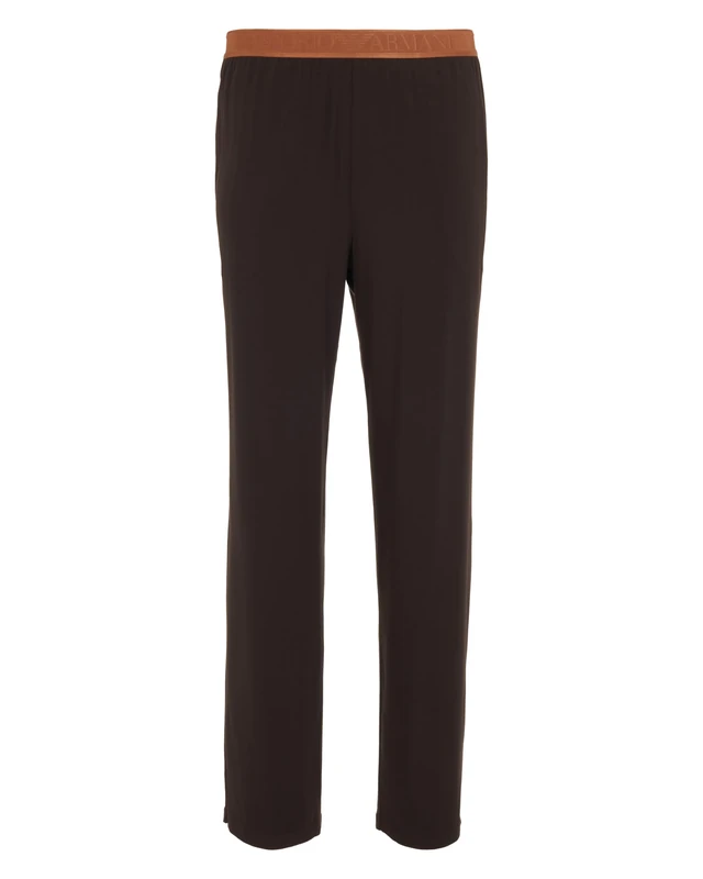 Emporio Armani MAN'S SOFT MODAL PANTS BROWN S