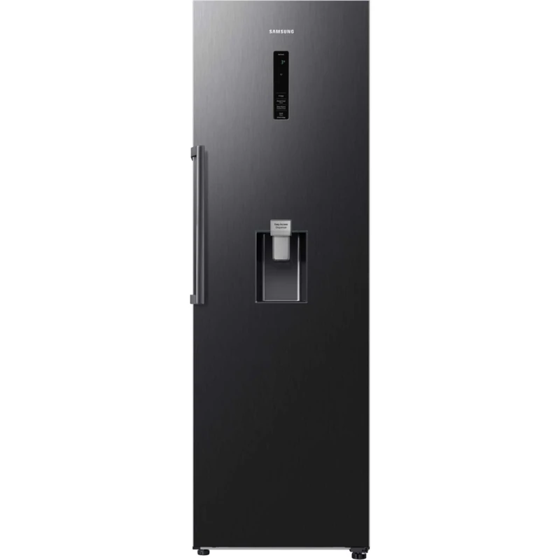 Samsung 382 Litre Tall One Door Fridge with Non-Plumbed Water Dispenser - Black