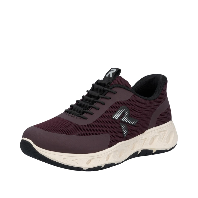 Rieker Women's M6551 Low Trainers, red, 6 UK - Image 1