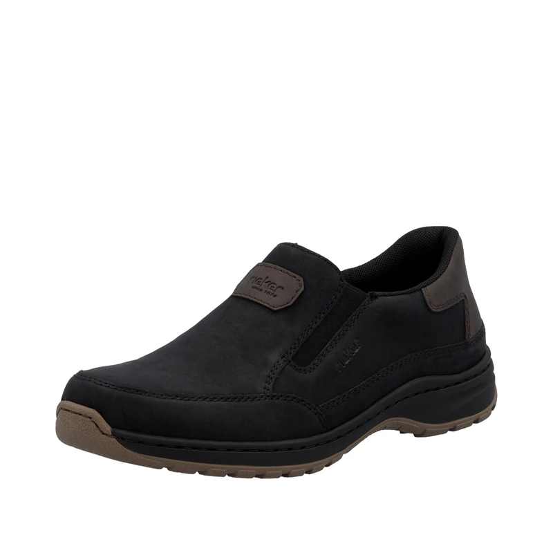 Rieker Men's 03365 Slippers, Black, 43 EU, Black, 9 UK
