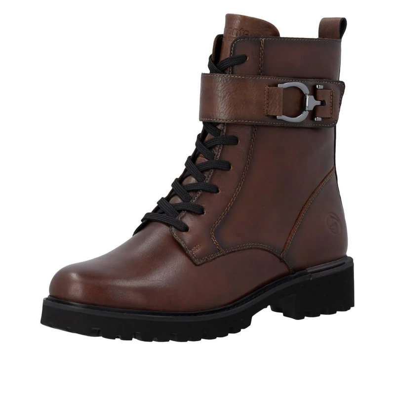 Remonte Women's D8657 Lace-Up Boots, brown, 10 UK
