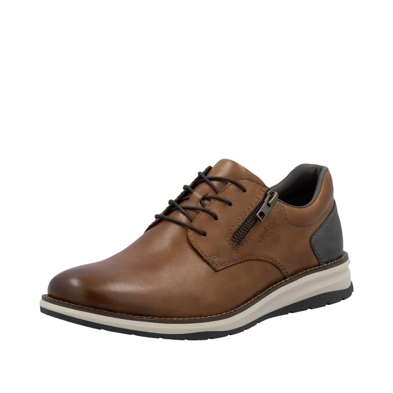 Rieker Men's 14706 Lace-Up Shoes, Brown, 47 EU, Brown, 12 UK