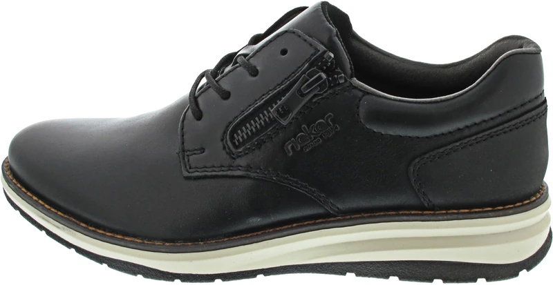 Rieker Men's 14706 Lace-Up Shoes, Black, 45 EU, Black, 10.5 UK