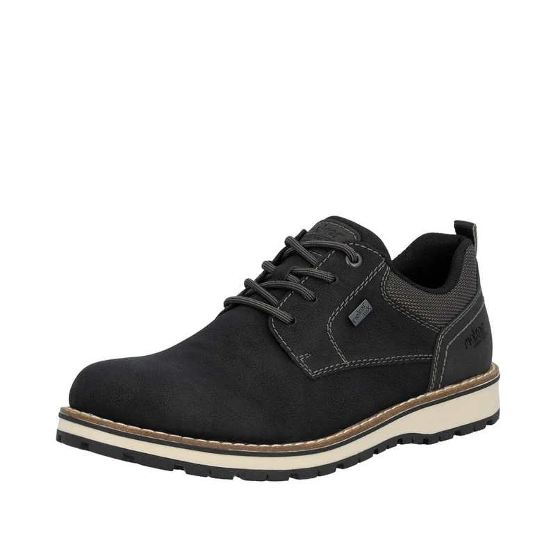 Rieker 38406-24 Lace-Up Shoes Synthetic Men in Brown, Black, 7.5 UK