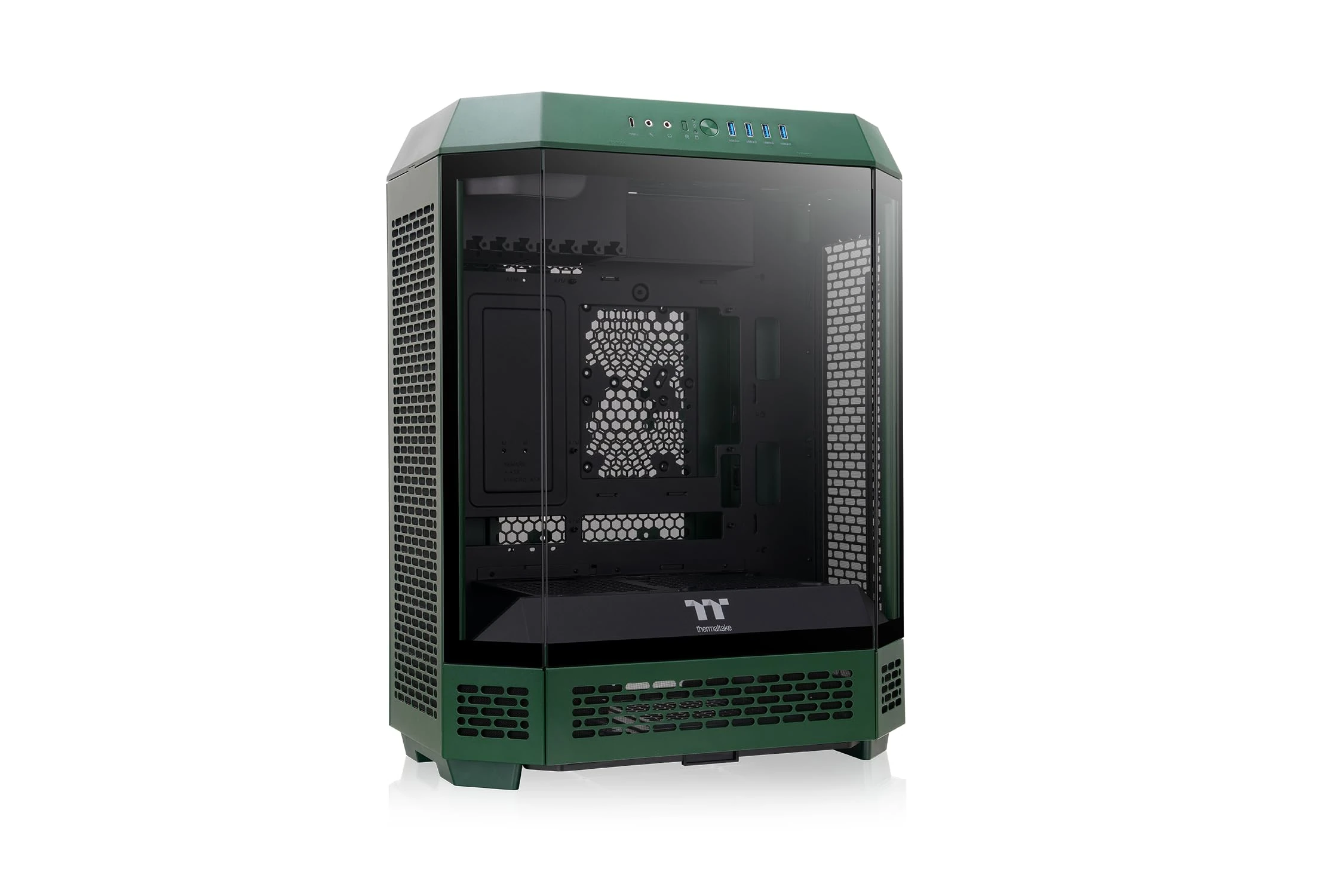 Thermaltake The Tower 600 Mid Tower Case | Racing Green