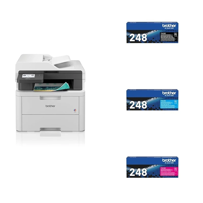 BROTHER MFCL3740CDW + Kit 4 toner TN248