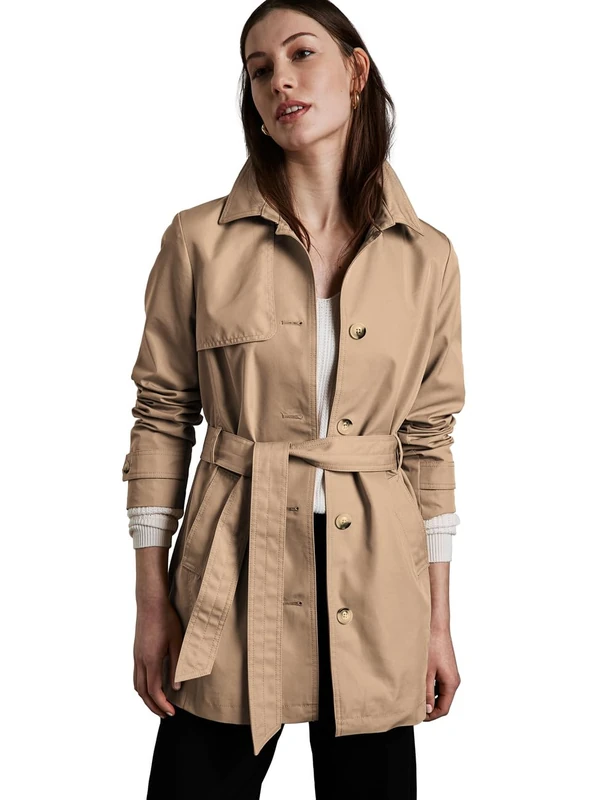 Street One Women's A101213 Trench Coat, Desert Beige, 20