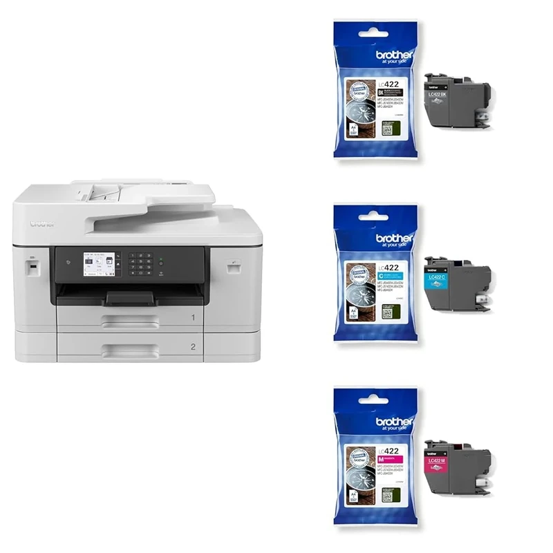 BROTHER MFCJ5740DW + Kit 4 ink cartridges LC422