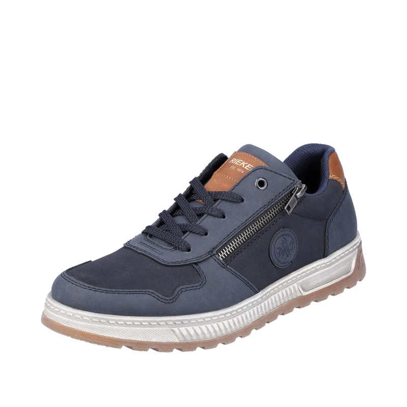 Rieker Men's 37029 Low Trainers, Blue, 41 EU, Blue, 7.5 UK - Image 1