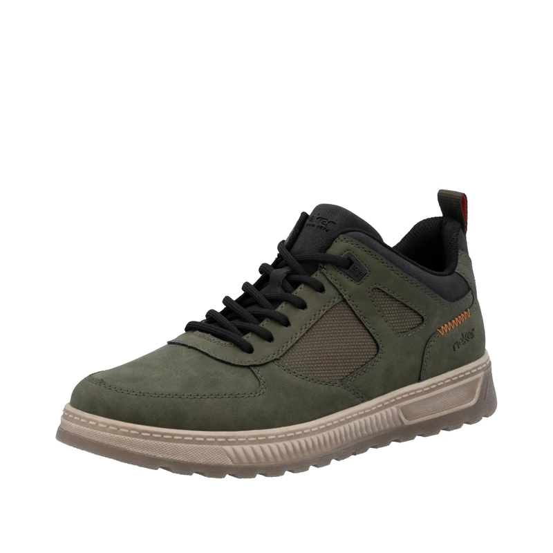 Rieker Men's 37004 High Trainers, Green, 7.5 UK - Image 1