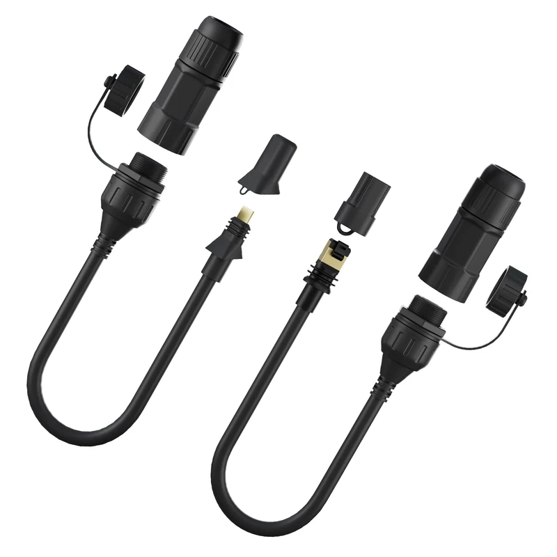 Klutchtech for Starlink Enterprise Cable SPX-RJ45 Adapters Black - Image 1