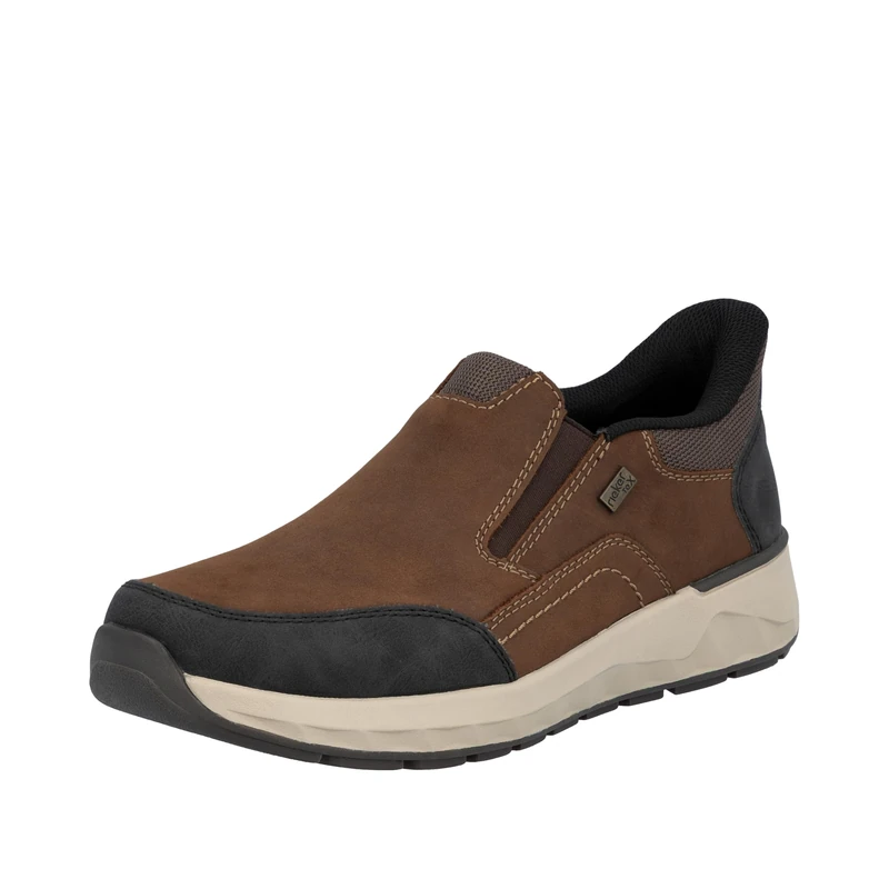Rieker Men's 11551 Slippers, Brown, 43 EU, Brown, 9 UK