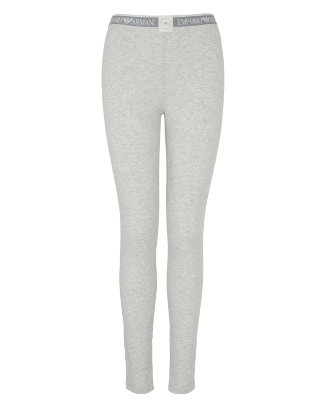 Emporio Armani Woman's Iconic Logoband Leggings Grey XS