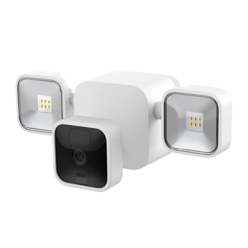 Blink Outdoor + Floodlight | wireless, battery-powered HD floodlight mount and smart security camera, 700 lumens, motion detection, set up in minutes, Blink Subscription Plan Free Trial | 1-camera kit - Image 1