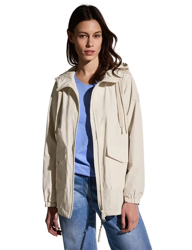 Cecil Women's B202026 Windbreaker, Beige Meringues, XXL