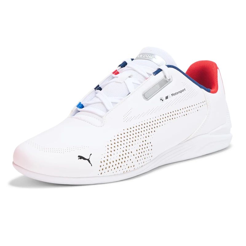 Puma Mens BMW Motorsport Drift Cat Decima Sneaker, Puma White-pro Blue, 8.5 - Image 1