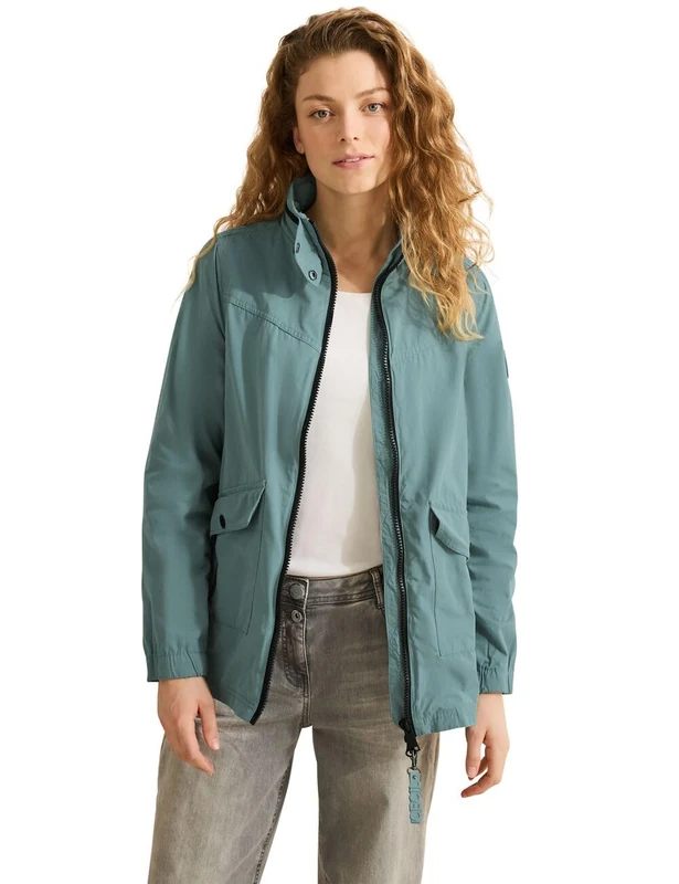 Cecil Women's Midi Jacket, Strong Mint, XL - Image 1