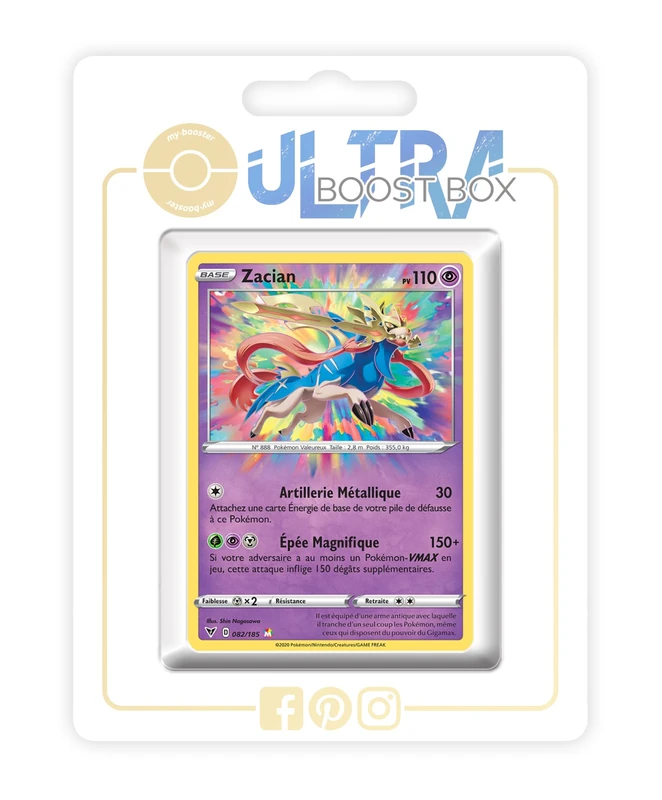 Dardagnan (Beedrill) 003/198 Single Strike Holo or Reverse (Random) - my-booster X Écarlate et Violet 6 Règne de Glace - Box of 10 Pokemon French Cards