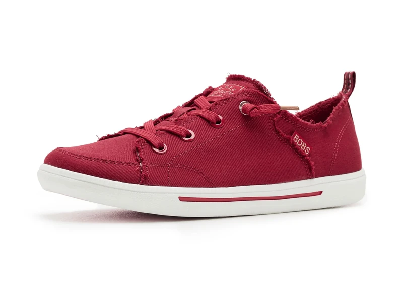 Skechers Women's Bobs B Cute 2.0 Sneaker, Red Excursion Plain Getaway Solids, 5 UK