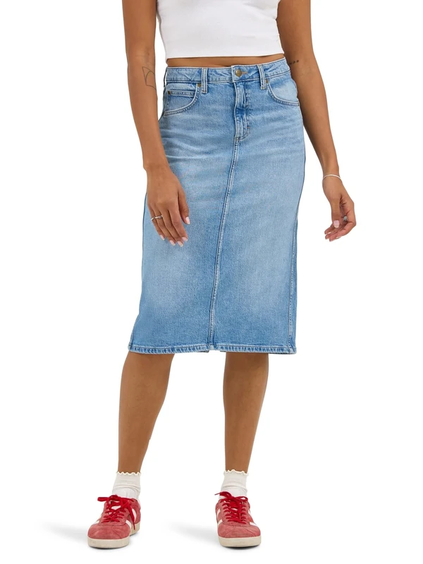 Lee Women's Legendary Denim Skirt, Best in Show, 14